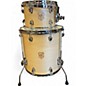 Used SJC Drums 3 Piece Tour Series 3 Piece Satin Natural Drum Kit