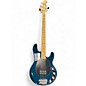 Used Ernie Ball Music Man Stingray H teal Electric Bass Guitar thumbnail