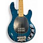 Used Ernie Ball Music Man Stingray H teal Electric Bass Guitar