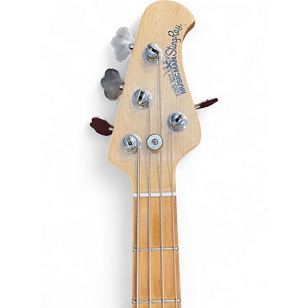 Used Ernie Ball Music Man Stingray H teal Electric Bass Guitar
