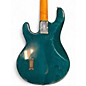 Used Ernie Ball Music Man Stingray H teal Electric Bass Guitar