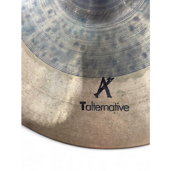 Used T-cymbals 14in A T-Alternative 14" High Hat Pair Cymbal