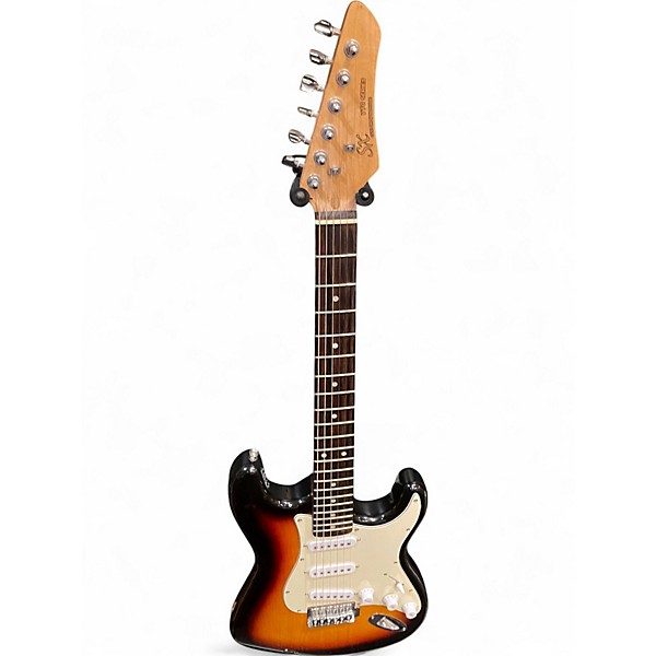Used SX VTG Series Sst62 3 Color Sunburst Solid Body Electric Guitar