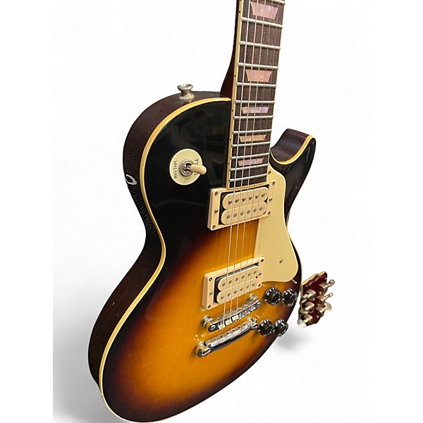 Used Vantage VLP500 Vintage Sunburst Solid Body Electric Guitar