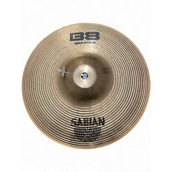 Used SABIAN 10in B8 Splash Cymbal