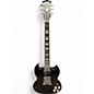 Used Gibson SG Modern Trans Black Solid Body Electric Guitar thumbnail