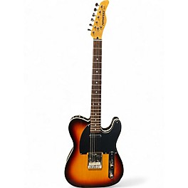 Used Fernandes Telecaster 3 Tone Sunburst Solid Body Electric Guitar