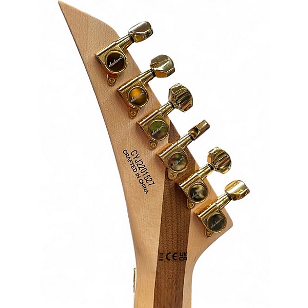 Used Jacksin  SLA 3W NATURAL WALNUT  Solid Body Electric Guitar