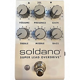 Used Soldano SUPER LEAD OVERDRIVE Effect Pedal