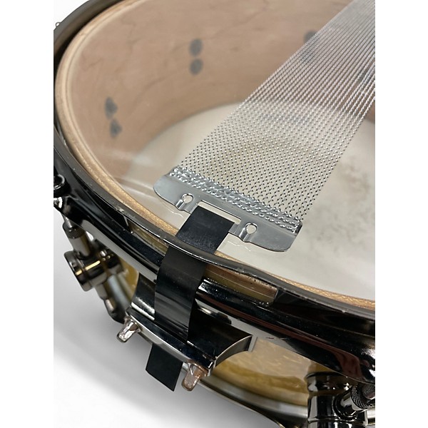 Used ddrum 5.5X14 Reflex snare Antique White Drum