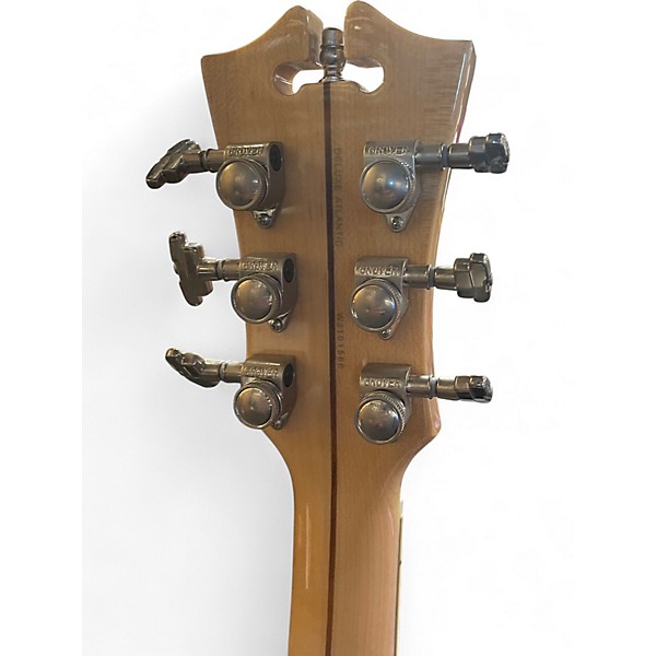 Used D'Angelico Deluxe Atlantic Vintage Sunburst Solid Body Electric Guitar