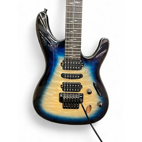 Used 2020 Ibanez JIVAJR Deep Sea Blonde Solid Body Electric Guitar