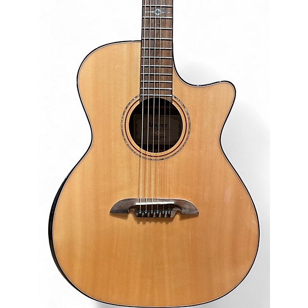 Used Alvarez AEG70CE Natural Acoustic Electric Guitar