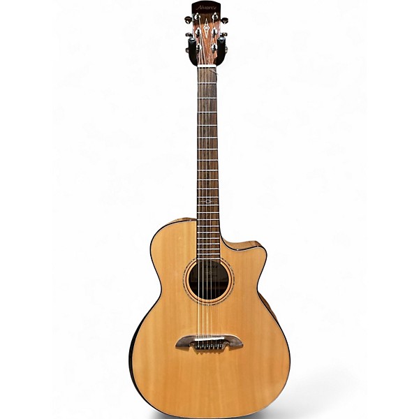 Used Alvarez AEG70CE Natural Acoustic Electric Guitar