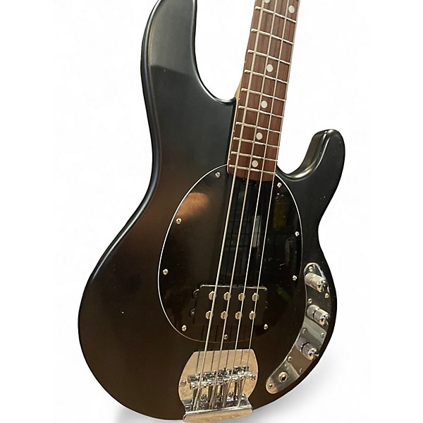 Used Sterling by Music Man SUB SERIES BASS  Black Electric Bass Guitar