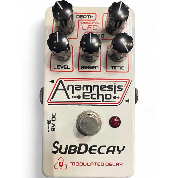 Used Subdecay Anamnesis Echo Effect Pedal