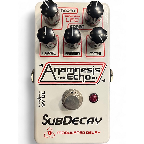 Used Subdecay Anamnesis Echo Effect Pedal