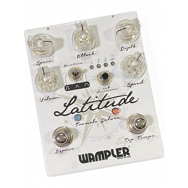 Used Wampler Latitude Deluxe Tremolo Effect Pedal