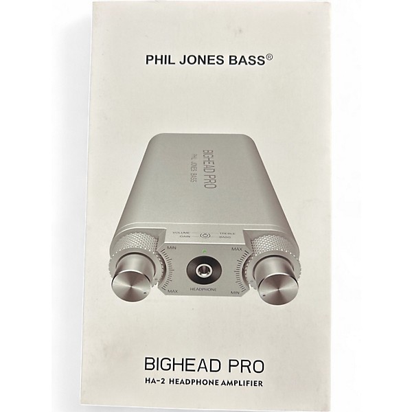 Used Phil Jones Bass HA-2 BIGHEAD PRO Battery Powered Amp
