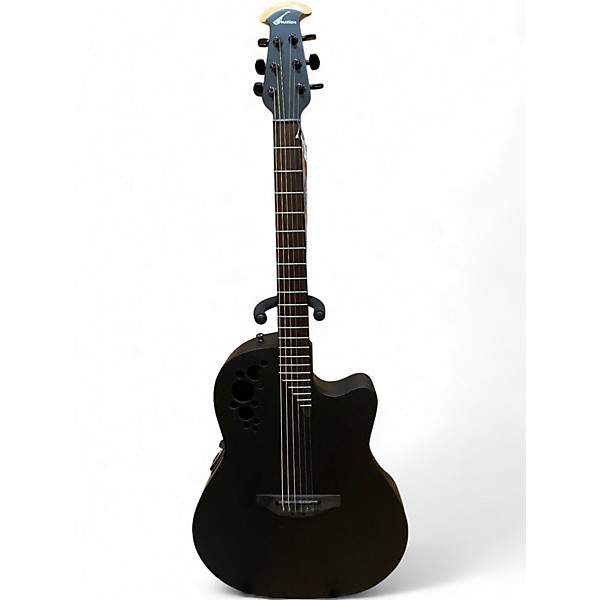 Used Ovation 2078TX-5 BLACK Acoustic Guitar