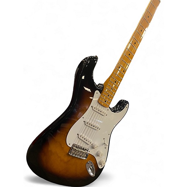 Used 2024 Fender 70th Anniversary American Vintage II 1954 Stratocaster 2 Color Sunburst Solid Body Electric Guitar