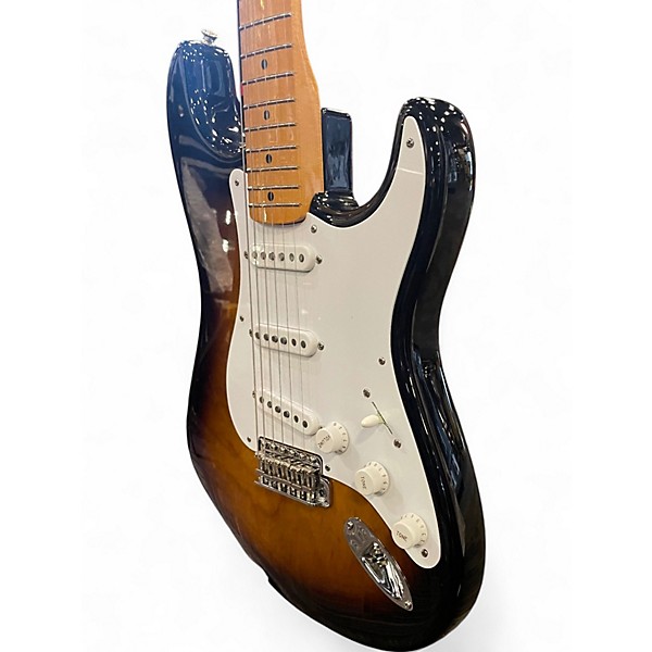 Used 2024 Fender 70th Anniversary American Vintage II 1954 Stratocaster 2 Color Sunburst Solid Body Electric Guitar