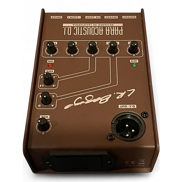 Used LR Baggs Para Acoustic DI Direct Box Pre With EQ Direct Box