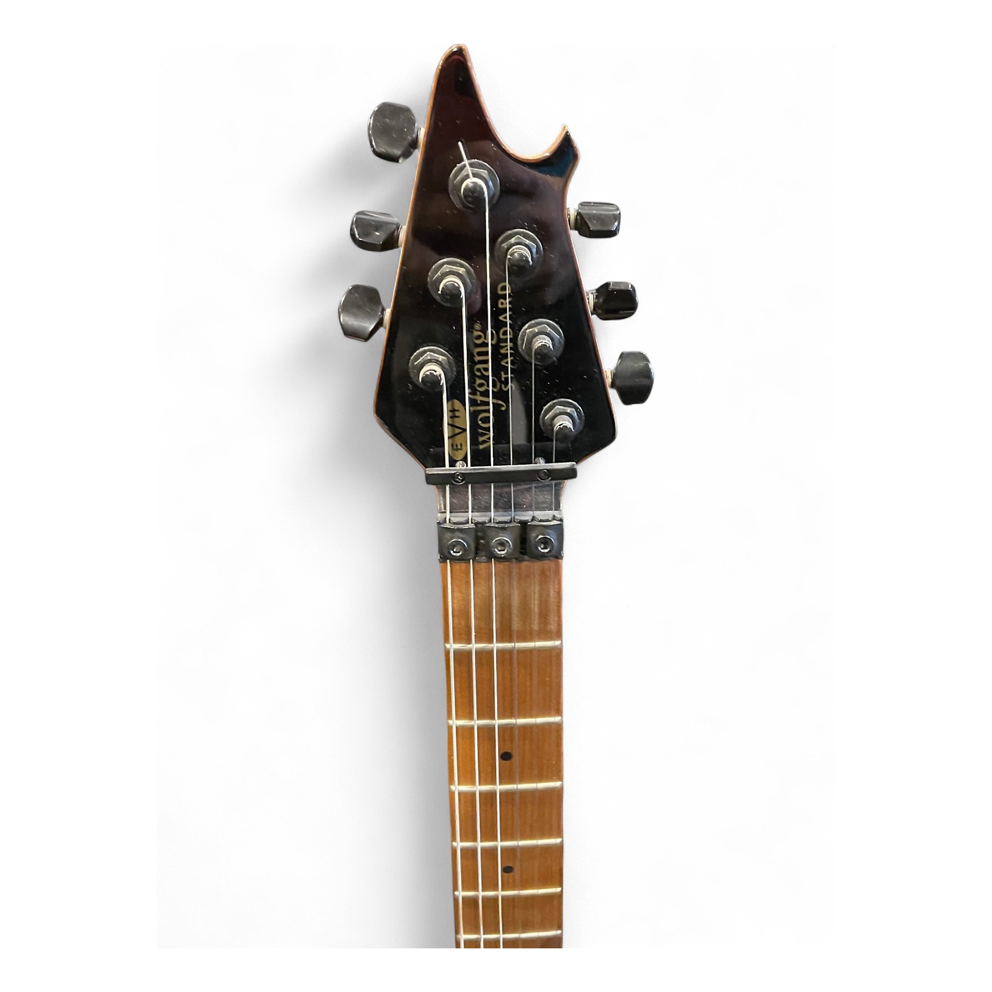 Used EVH Wolfgang Standard Silver Sparkle Solid Body