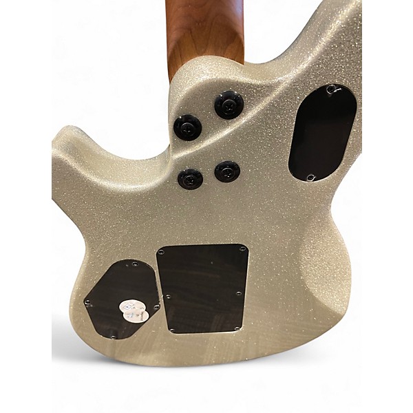 Used EVH Wolfgang Standard Silver Sparkle Solid Body Electric Guitar