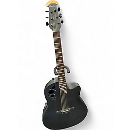 Used Ovation 1778TX-5 Elite Black Acoustic Electric Guitar