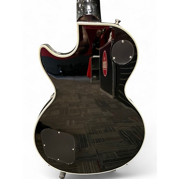 Used Epiphone Les Paul Custom Silverburst Solid Body Electric Guitar