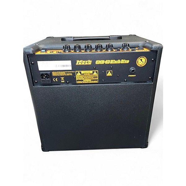 Used Markbass CMB101 BLACKLINE 1X10 Bass Combo Amp