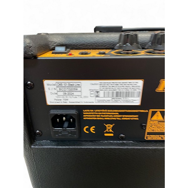 Used Markbass CMB101 BLACKLINE 1X10 Bass Combo Amp