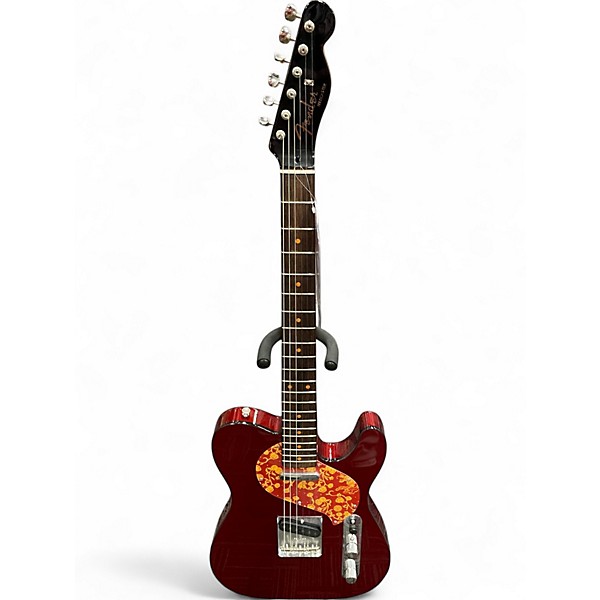Used Fender Raphael Saadiq Telecaster Dark Red Metallic Solid Body Electric Guitar