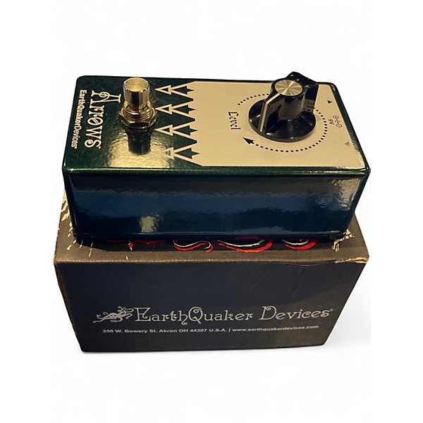 Used EarthQuaker Devices Arrows Preamp Booster Effect Pedal