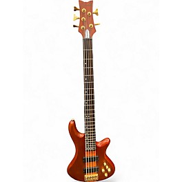 Used Schecter Guitar Research Stiletto Studio 5 String Fretless SATIN HONEY Electric Bass Guitar