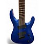 Used Jackson SLAT 7 BLUE METALLIC Solid Body Electric Guitar