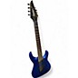 Used Jackson SLAT 7 BLUE METALLIC Solid Body Electric Guitar