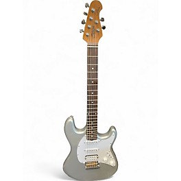 Used Sterling by Music Man CT50 Cutlass HSS silver Solid Body Electric Guitar