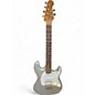 Used Sterling by Music Man CT50 Cutlass HSS silver Solid Body Electric Guitar thumbnail