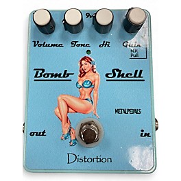 Used Metalpedals Bombshell Distortion Effect Pedal