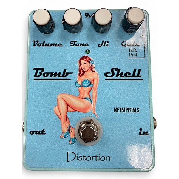Used Metalpedals Bombshell Distortion Effect Pedal