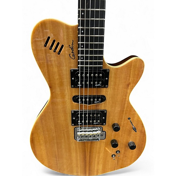 Used Godin XTSA HSH 13-Pin Natural Solid Body Electric Guitar