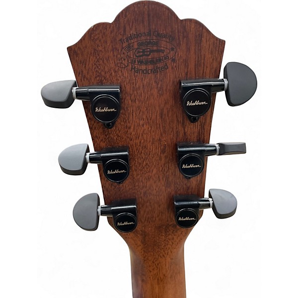 Used 2004 Washburn WCG55CE Koa Acoustic Electric Guitar