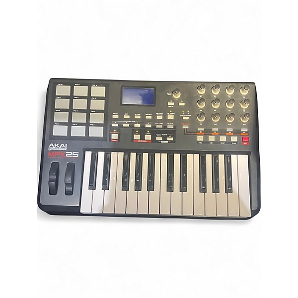 Used Akai Professional MPK25 25 Key MIDI Controller