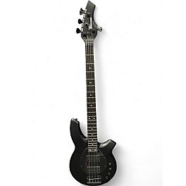 Used Ernie Ball Music Man Bongo 4 String Black Electric Bass Guitar