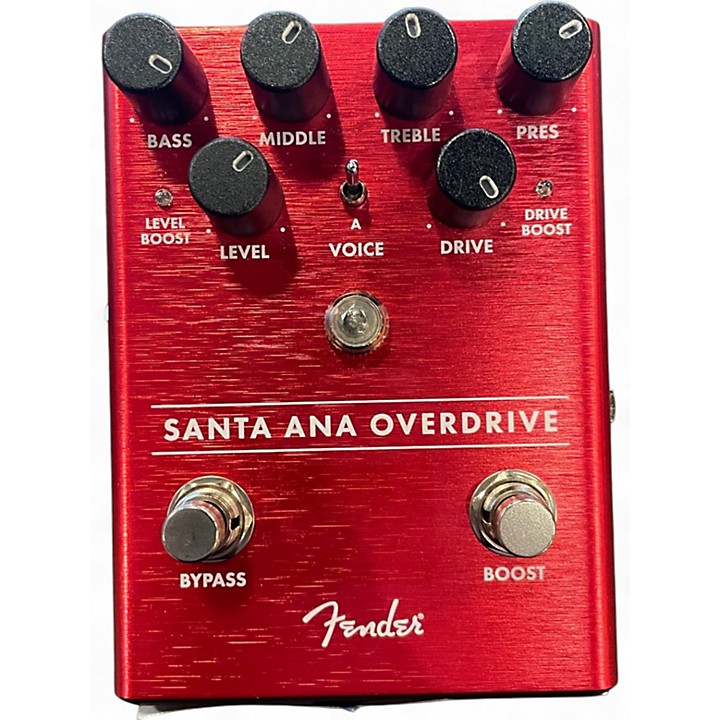 ギター Fender Santa Ana Overdrive Used Fender SANTA ANA OVERDRIVE Effect Pedal | Guitar Center