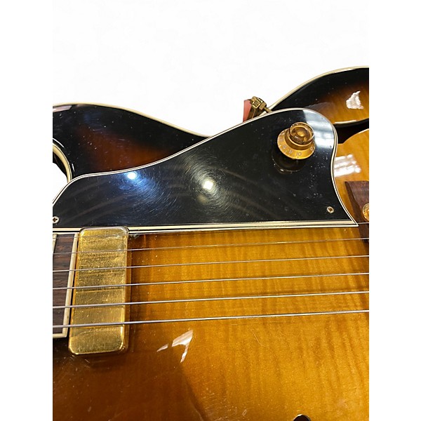 Used 2007 Gibson ES165 HERB ELLIS Tobacco Sunburst Hollow Body Electric Guitar