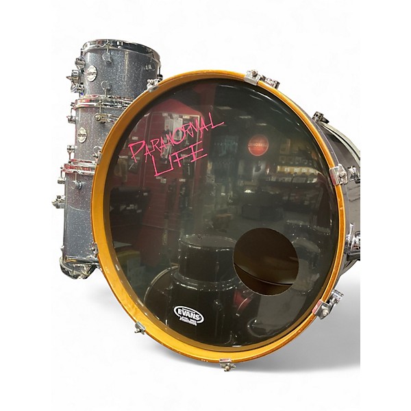 Used ddrum 4 Piece Reflex Series Ice Blue Metallic Drum Kit