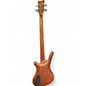 Used Warwick Pro Series Standard Corvette 4 String Fretless Natural Electric Bass Guitar